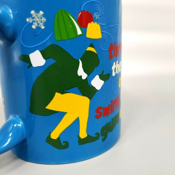 Elf Coffee Mug. "I passed through the seven levels of the candy cane forest" - Picture 9 of 12